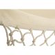 8. GARDEN HAMMOCK FOR 1 PERSON 200X100CM WITH SPREADER BAR AND FRINGE MIAMI ECRU