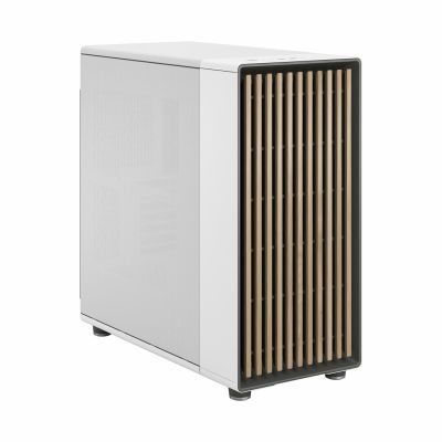 2. Fractal Design FD-C-NOR1X-03 North XL Chalk White Midi Tower Case White