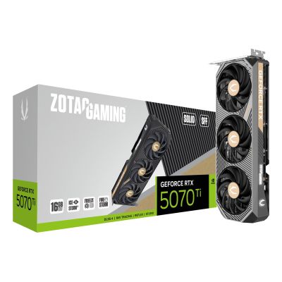 21. ZOTAC GAMING GeForce RTX 5070 Ti SOLID SFF 16GB Graphics Card
