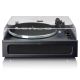 24. Lenco LS-430BK Turntable with Belt Drive Black