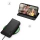 7. Dux Ducis Hivo Samsung Galaxy S25 Edge Case with Flip and RFID Protection - Black