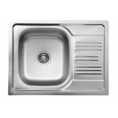 Single-bowl steel sink with drainer ZEX 311A 5908212007372
