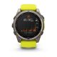5. Garmin Fenix 8 Solar Sapphire Titanium Amp Yellow/Graphite watch