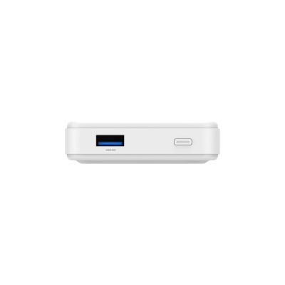 6. Powerbank Wozinsky WLWP-10KA0Y3WS 22.5W PD Qi2 10000 mAh, with stand, 1x USB-A, 1x USB-C - white