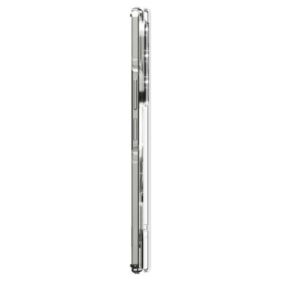 6. Spigen Tough Armor Pro Mag MagSafe Case for Samsung Galaxy Z Fold 7 - Clear and White