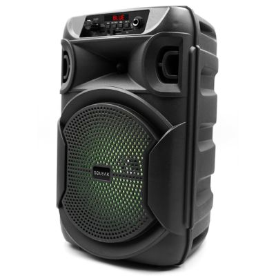 8. SQUEAK KARAOKE SPEAKER PULSETOWER BLUETOOTH 5.3, FM RADIO, MICROSD, AUX, USB SQ1006