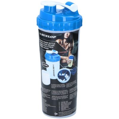 4. DUNLOP BLUE 550ML COCKTAIL SHAKER FOR NUTRITIONAL FOOD BOTTLE