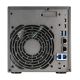 12. NAS Asustor AS6804T; Tower; 4x (3.5" SATA HDD/ 2.5" SSD); AMD Ryzen Embedded V3C14; 16G ECC DDR5 SODIMM (max. 64GB), 2x 10GbE, 2x 5GbE, 4x M.2 2280 NVMe PCIe 4.0, 2x USB4, 2x USB 3.2 Gen, 1x optional 10 GbE card