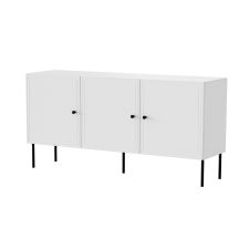 3D PALAZZO BIS chest of drawers 151x40x75 white matt