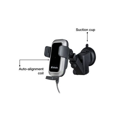 3. Verbatim FWC-03 Pro Qi Fast Wireless Autoladegerät retail Black