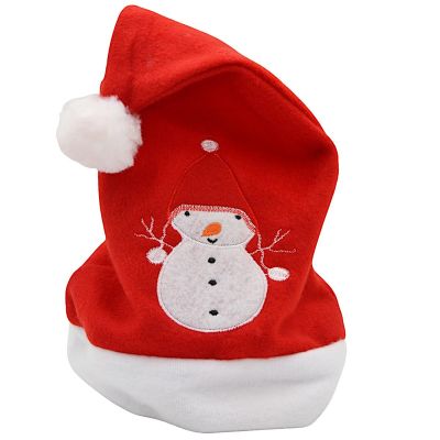 5. CLASSIC SANTA CLAUS HAT 30X40CM SNOWMAN