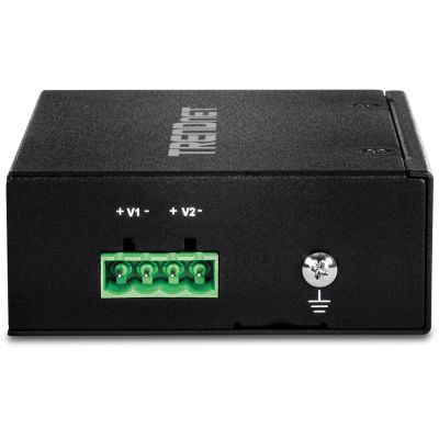 3. TRENDnet Industrie Switch 5 Port Fast Ethernet L2 DIN-Rail