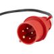 2. Brennenstuhl 1151600010 PDU power distributor 4 x network sockets Black, Blue, Red