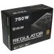 Kolink Regulator 80 PLUS Gold Power Supply, ATX 3.0, PCIe 5.0, Modular - 750 W