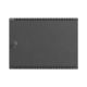 19. TPR INSTALLATION CABINET 10" & 19" WITH MESH BOARD 560X420X180 BLACK LANBERG (ASSEMBLED)