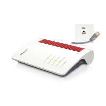 FRITZ!Box 7690 wireless router, 2.5 Gigabit Ethernet, dual-band (2.4 GHz/5 GHz), white
