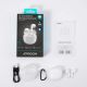 8. Joyroom JR-FB1 Funpods Bluetooth 6.0 In-Ear TWS Wireless Headphones with AI Functions - White