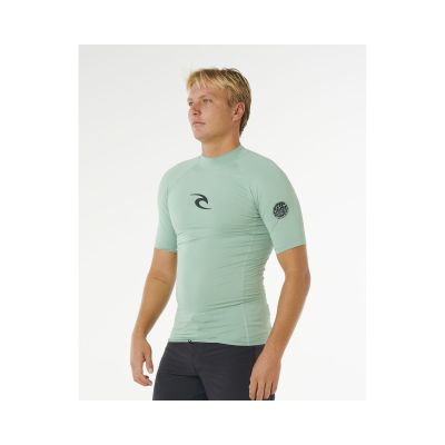 2. Men's Lycra RIP CURL Waves Upf Perf S/S green