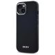 2. DKNY Plain Logo MagSafe iPhone 15 Plus Case - Black