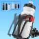 8. Rockbros 31210029 Motorcycle Bottle Holder - Black and Red