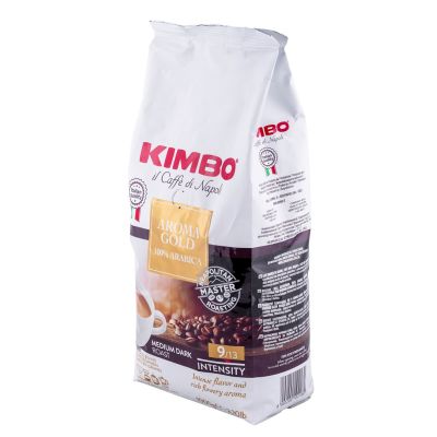 Kimbo Aroma Gold Coffee 1 kg, Whole Beans