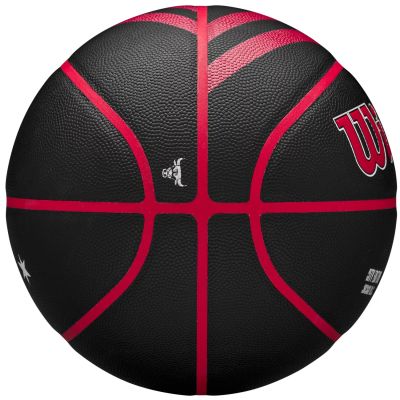 4. Wilson NBA Team City Collector Chicago Bulls Basketball WZ4024105XB