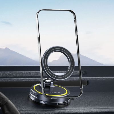 9. Baseus VC2 Flex Universal Magnetic Car Holder - Black