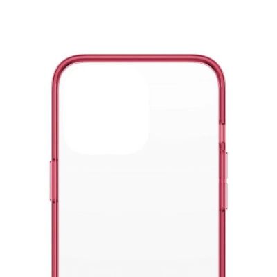 6. PanzerGlass ClearCase antibacterial Military Grade certified case for iPhone 13 Pro - transparent pink