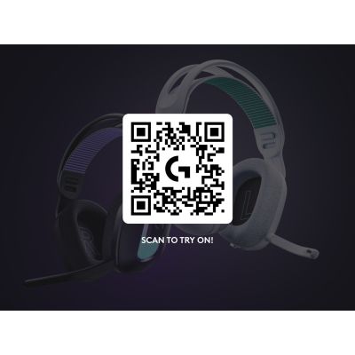 21. Logitech G G522 Lightspeed Wireless Headband Gaming Headset USB Type-C Bluetooth White