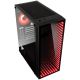 5. Gaming Case, Kolink VOID RIFT Midi Tower Case, Black