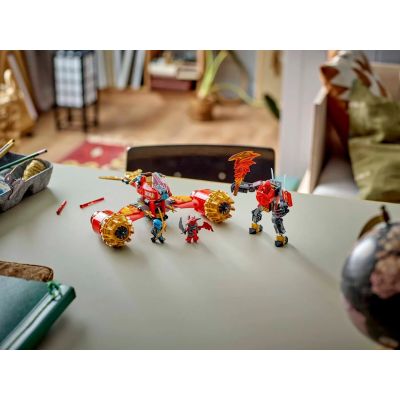 10. LEGO NINJAGO 71830 Kai's Storm Rider Mech