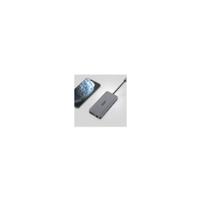 8. Acer 12-in-1 Type-C Dongle Wired USB 3.2 Gen 1 (3.1 Gen 1) Type-C Silver