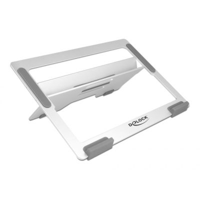 DeLOCK Tablet and laptop stand with holder, perfect for travel