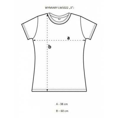 4. Women's T-shirt LEONE LW1022/S16 yellow "S"