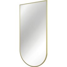 Hanging mirror in a frame