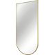 Hanging mirror in a frame