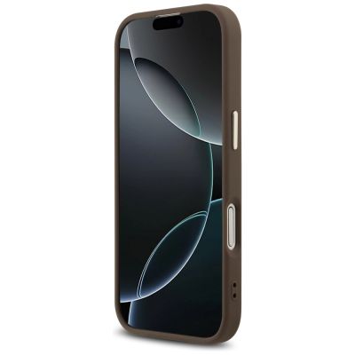 5. Guess 4G Big 4G Classic Logo Case for iPhone 17 - Brown and Gold