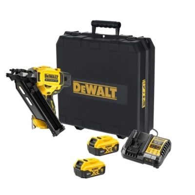 4. 18V DEWALT DCN930P2 33° NAILER 64-90mm 2x5.0Ah