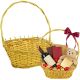 GOLD GIFT BASKET 46 x 28 x 11 CM