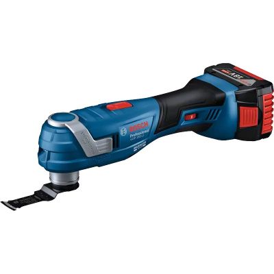 2. Bosch GOP 185-LI 18V Multifunction Tool (06018G2020) Black, Blue