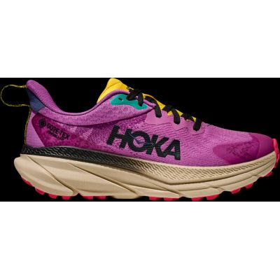 HOKA Challenger ATR 7 GTX Superbloom/Oatmeal Women's Running Shoes (1134502F-SBLM)
