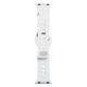 3. 3mk Silicone Watch Strap for Apple Watch 38 / 40 / 41 mm - white