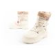 8. Lee Cooper women's winter hiking shoes, insulated, beige and cream