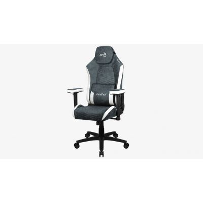 8. AEROCOOL CROWN CHAIR AeroSuede STEEL BLUE