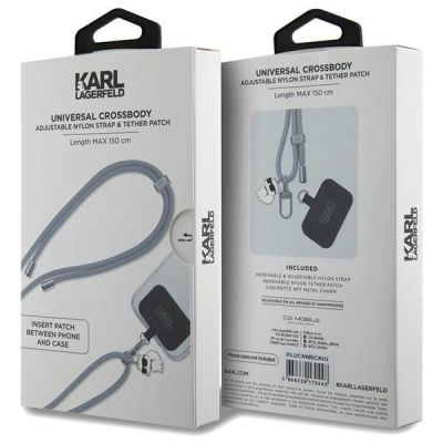 3. Karl Lagerfeld KLUCNMSCKIG Universal CBDY Cord case - black