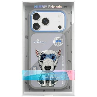 7. Nimmy Cool&Cute 2.0 Nag Case for iPhone 17 Pro - Gray