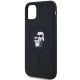 6. Karl Lagerfeld Silicone Karl&Choupette MagSafe case for iPhone 11 / Xr - black