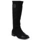 Women's black suede boots M.Daszyński MR2251-19