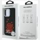 8. Karl Lagerfeld Silicone Heart Sign Logo MagSafe Case for iPhone 16 Pro Max - Black
