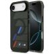 BMW M IML Metal Buttons Tricolor Lines MagSafe Case for iPhone Air - Black